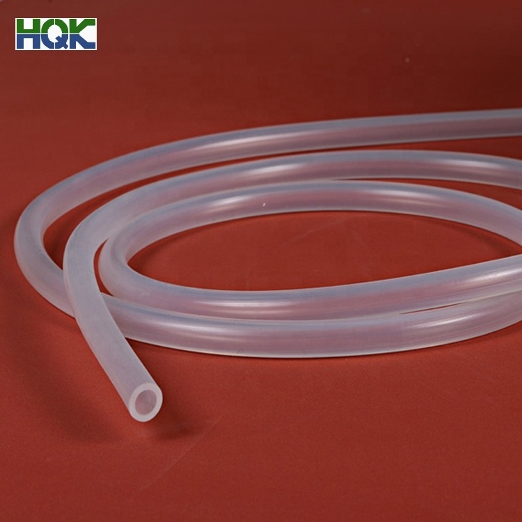 Good price transparent food grade large diameter 20mm 6mm 4mm aquarium led thin wall soft clear gel tubing silicone rubber tube