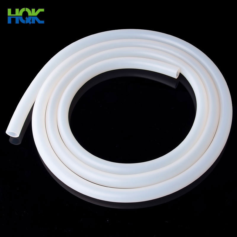 Industrial custom silicone hose high temperature silicon clear tubes thin wall soft flexible silicone tubing