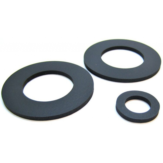 Manufacturer wholesale customised size gasket square micro circle ring epdm silicone flat seal rubber washer