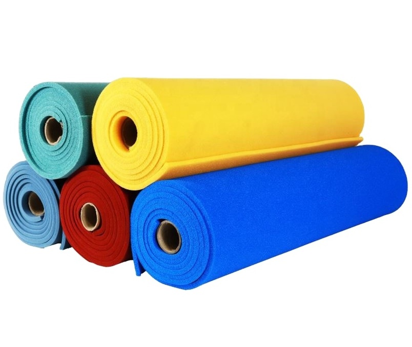 Custom size waterproof enclosed cell Industrial grade silicone foam sheet foam roll