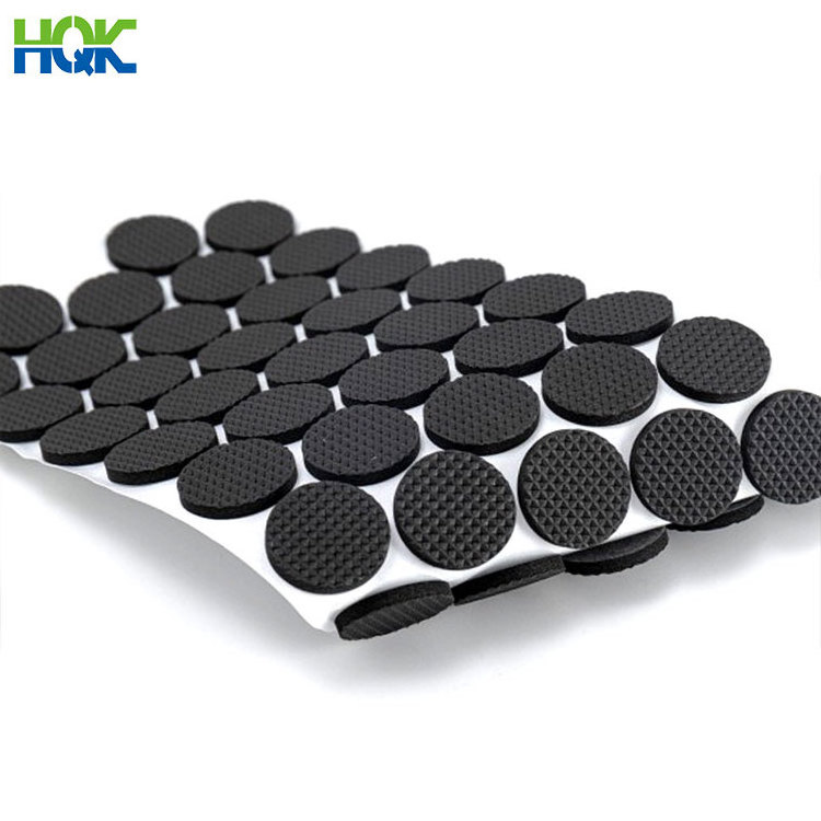 Factory Customized Die Cutting Self Adhesive Silicone Rubber Feet Pad cheapest Non-slip Silicone Rubber Bumper Foot Pad