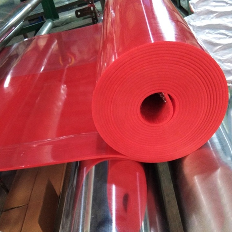 High temperature resistant, flexible, aging resistant, customizable insulation sealed silicone rubber plate.