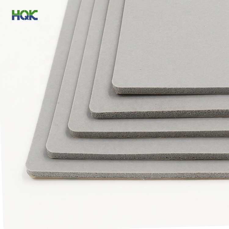 Hot sale customizable foam wall sheet sponge cushion sticky silicone grey foam sheets