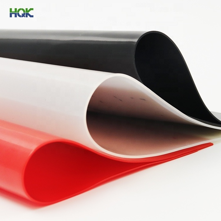 0.1mm 0.2mm 0.3mm 0.4mm high temperature silicone rubber sheet