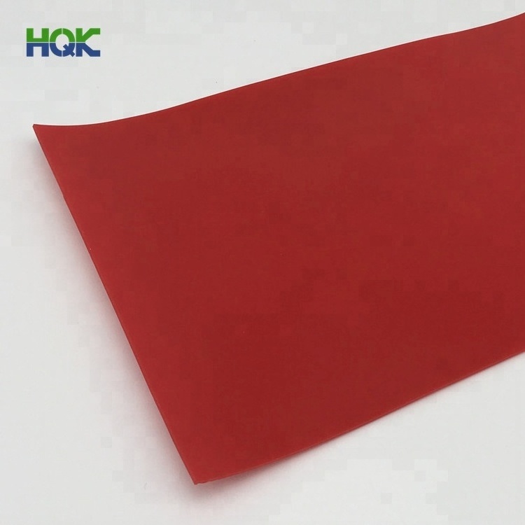 Industrial red silicone sheet high tear resistant silicone rubber mat silica gel plate