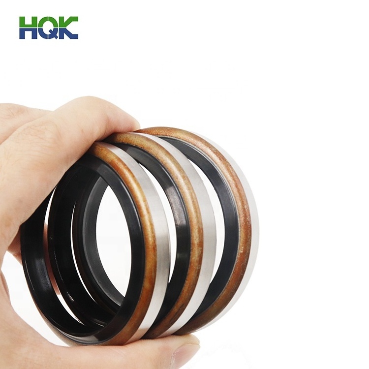 High Pressure Resistant Dustproof NBR Rubber Metal Wheel Hub Rod Oil Seal for Heavy Truck