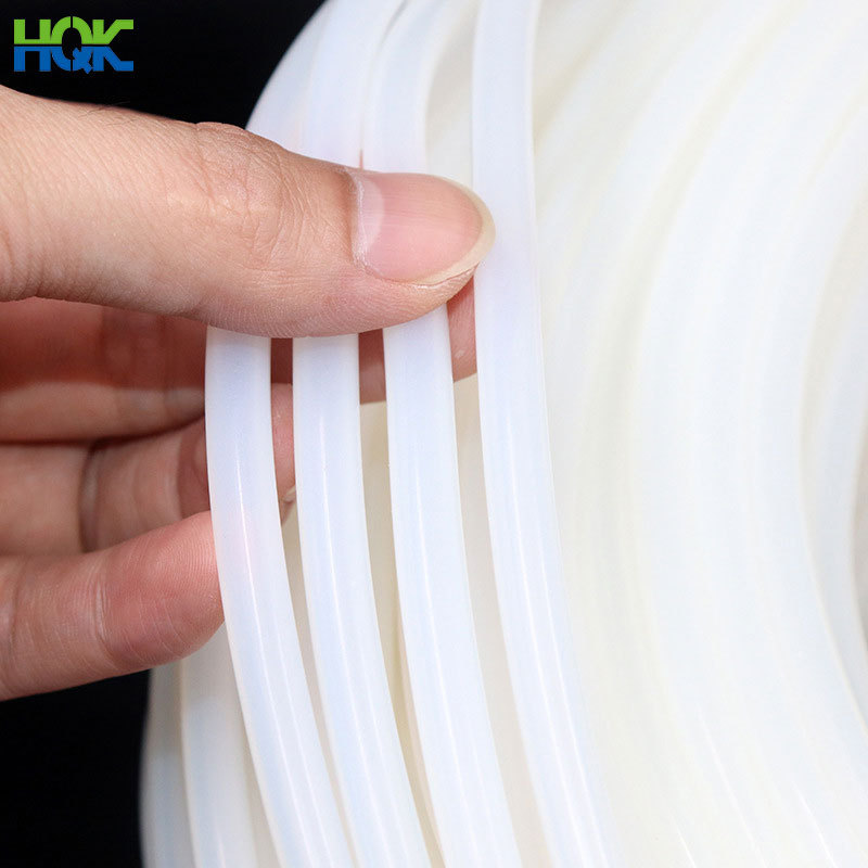 Industrial custom silicone hose high temperature silicon clear tubes thin wall soft flexible silicone tubing