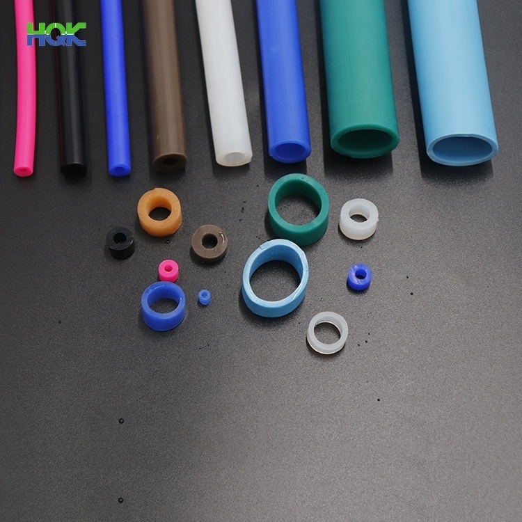 Industrial custom silicone hose high temperature silicon tube thin wall soft flexible colored silicone tubing