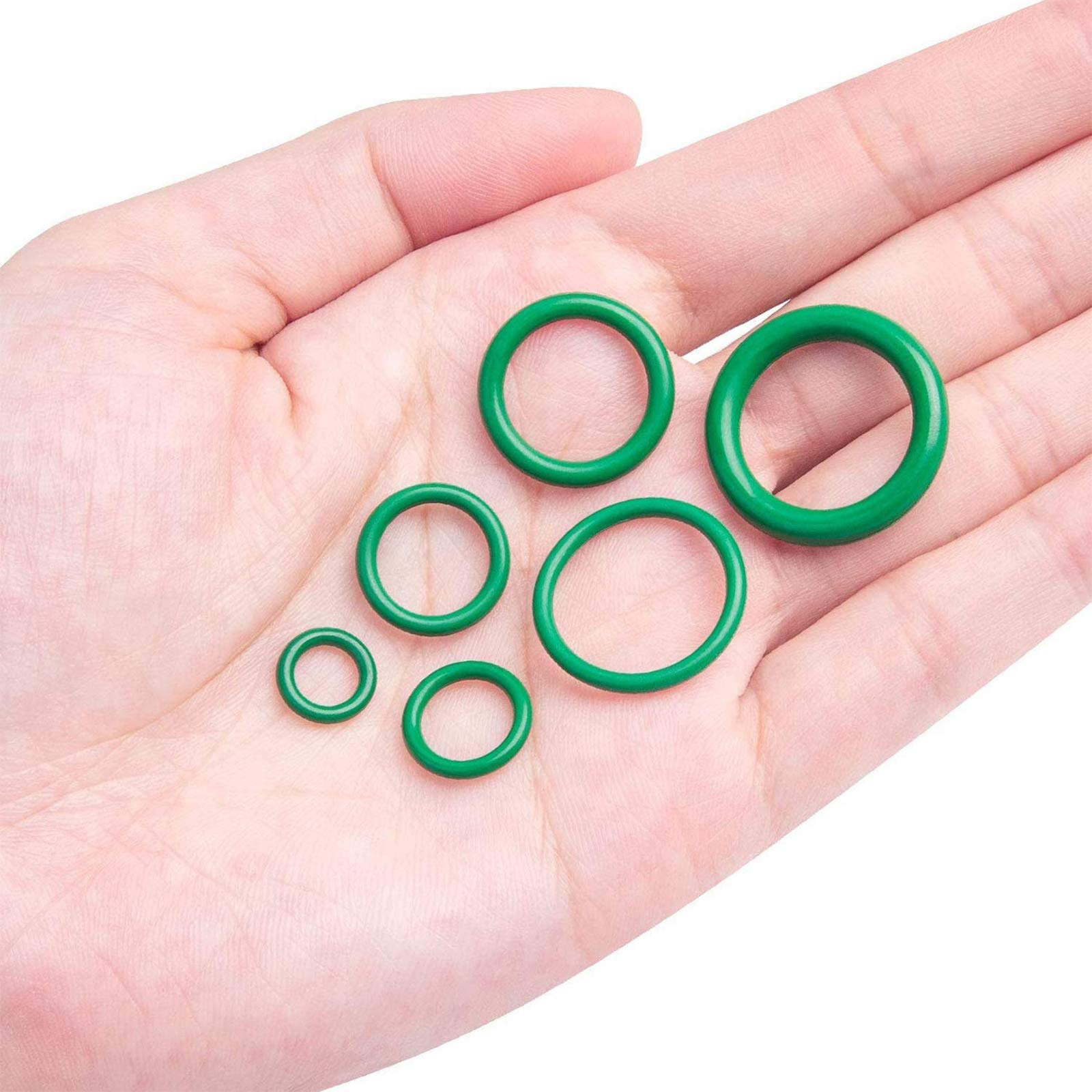 O Rings Seal Gasket Washer Green HQK O-Ring Assortment Set Kit for Home Repairs