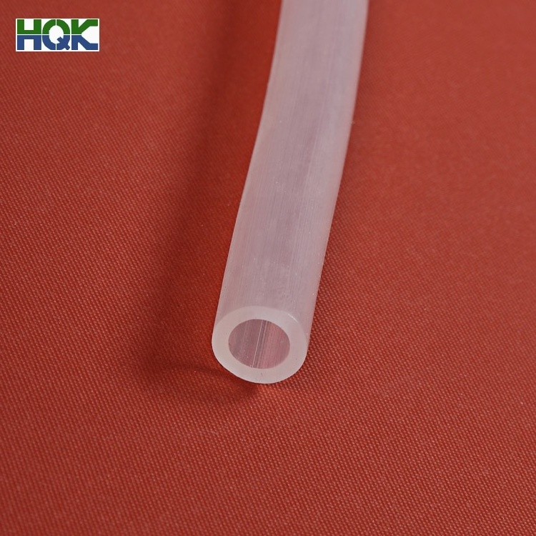 Good price transparent food grade large diameter 20mm 6mm 4mm aquarium led thin wall soft clear gel tubing silicone rubber tube