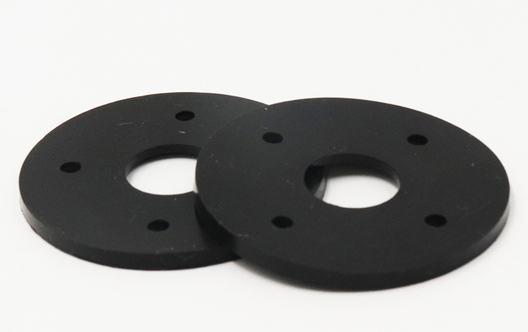 HQK factory customized silicone gasket NBR epdm silicone flat seal rubber washer