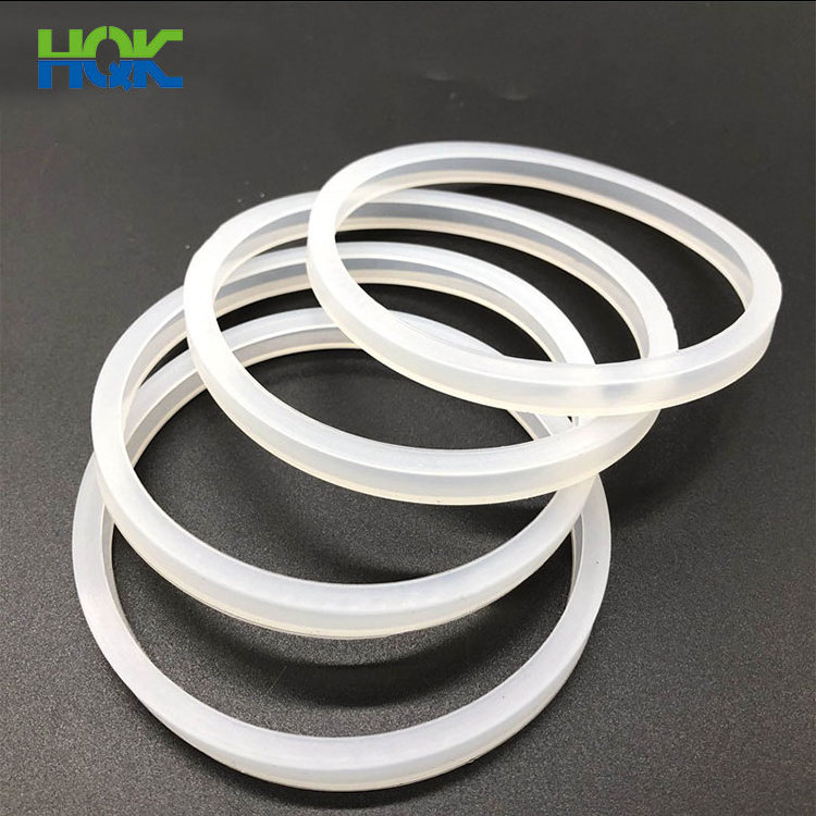 Custom Flat Rubber Gasket Seal Food Grade Silicone O-ring Gasket