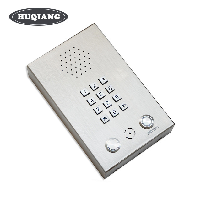 HQ Elevator Emergency Phone sos 304 stainless steel lift Intercom elevator car phone AFT-BG-35A