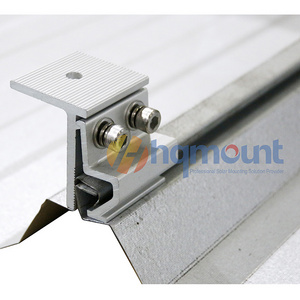 HQ mount Universal Standing Seam Tin Roof Clamp for Solar Panels