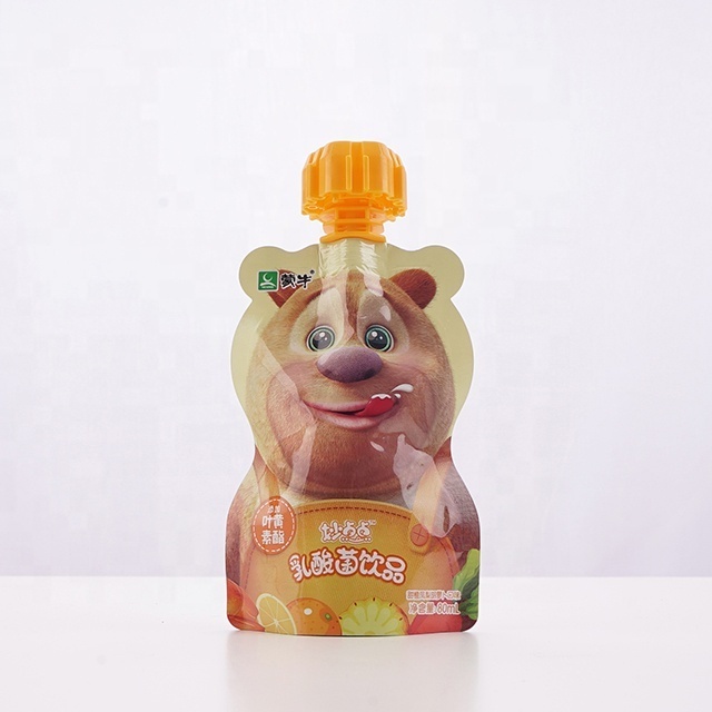 Liquid Packaging Plastic Bag Pouch Packaging Milk Baby Food Packaging Bag Stand Up Pouch Bags