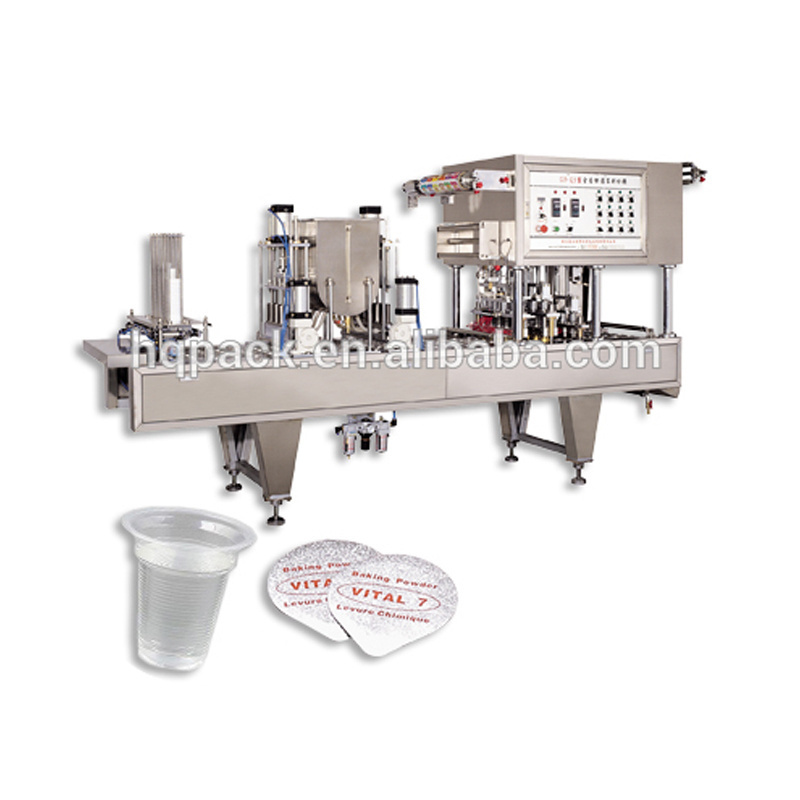 Automatic liquid Filling Machine / Mineral Water Cup Filling and Sealing Machine