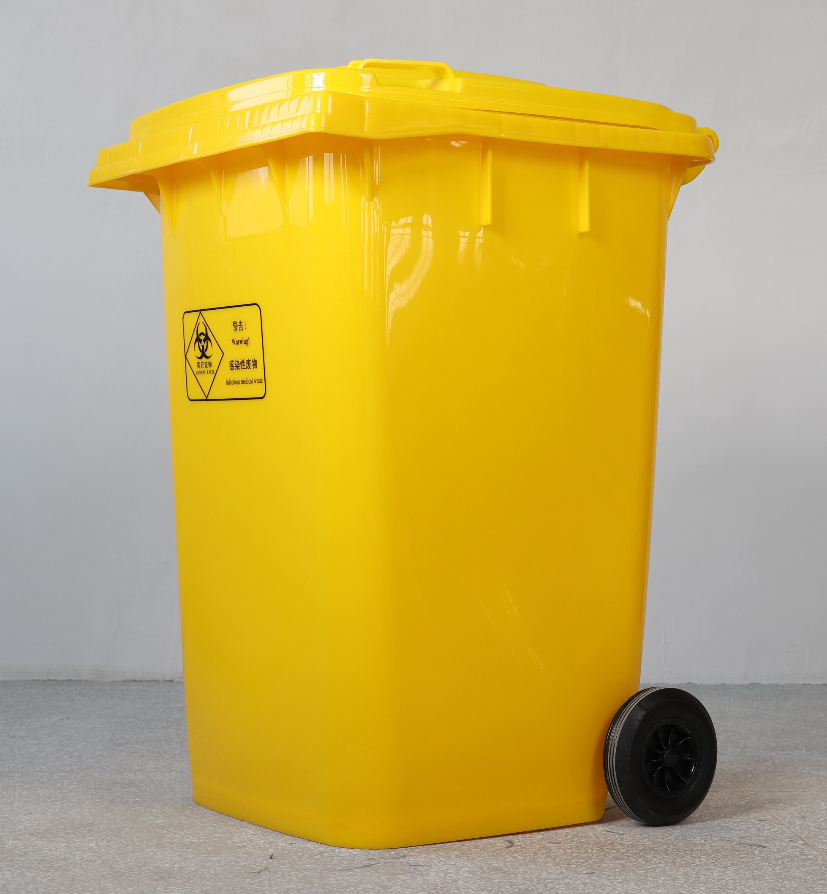 360L Wheelie Bin Plastic Dustbin Mobile Waste Garbage Container 96 gallon trash can with wheels