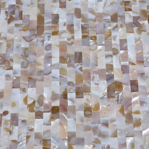 Wholesale art 3d self adhesive peel and stick tile mother of pearl backsplash shell mosaic tile