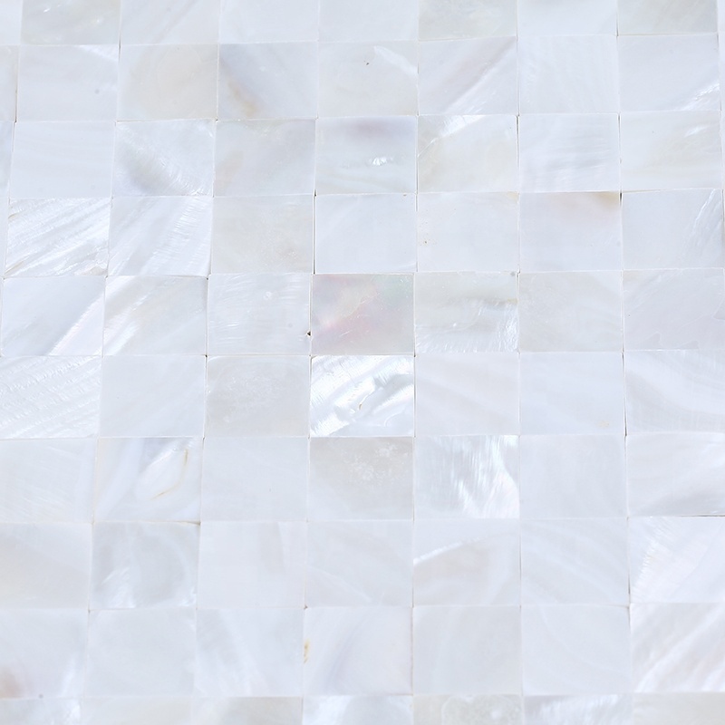 Wholesale art 3d self adhesive peel and stick tile mother of pearl backsplash shell mosaic tile