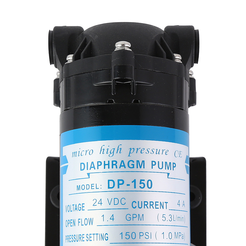 DP-150-12v  24V 30W Silent RO Booster High Pressure Water Pomp Self Priming Mini Diaphragm Pump