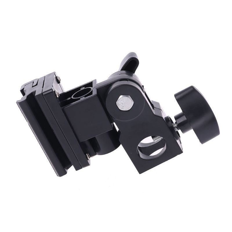 Swivel Flash Hot Shoe Umbrella Holder Mount Adapter for Studio Light Type B Stand Bracket Photo Studio Accessories