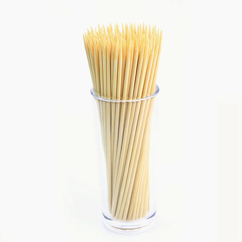 China wholesale disposable round bamboo barbecue sticks for bbq kites barbecue skewer bbq skewers