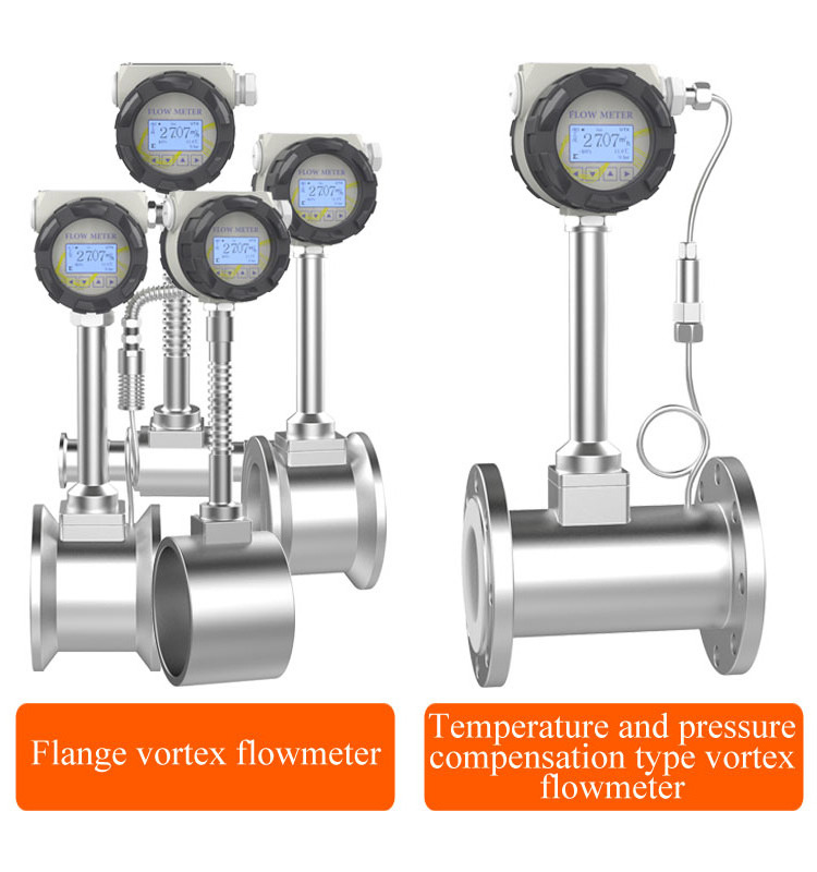 Yunyi flow transmitter Insert digital vortex flow meter air steam flowmeter price