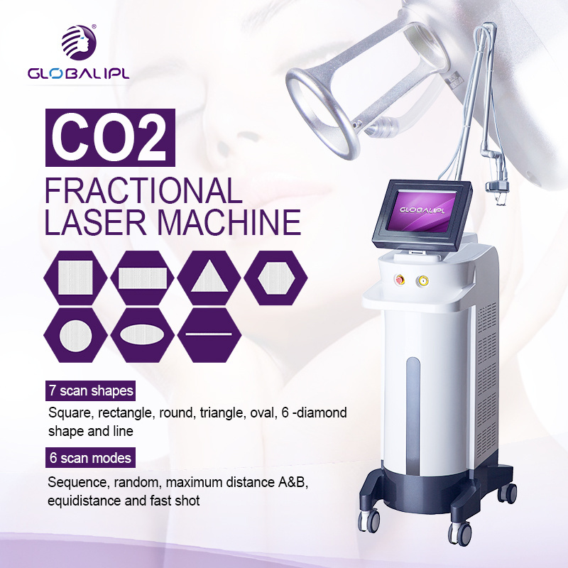 scar removal rf fractional co2 machine/south korea co2 fractional laser with rf tube