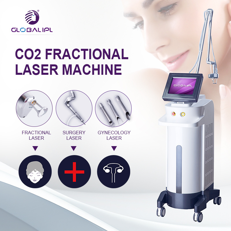 scar removal rf fractional co2 machine/south korea co2 fractional laser with rf tube