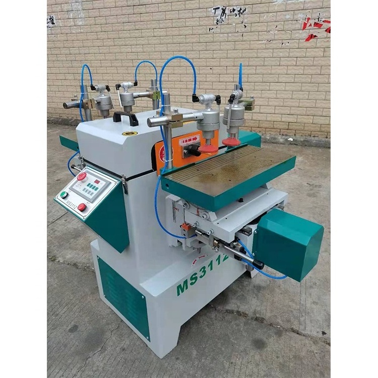 Woodworking Panel Board Door Chair Desk Hole Drilling Furniture Double Ends Horizontal Wood Mortising Machine Making Mortiser