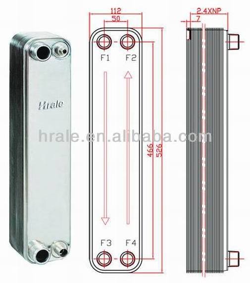 B3-52 Condenser Brazed Plate Heat Exchanger