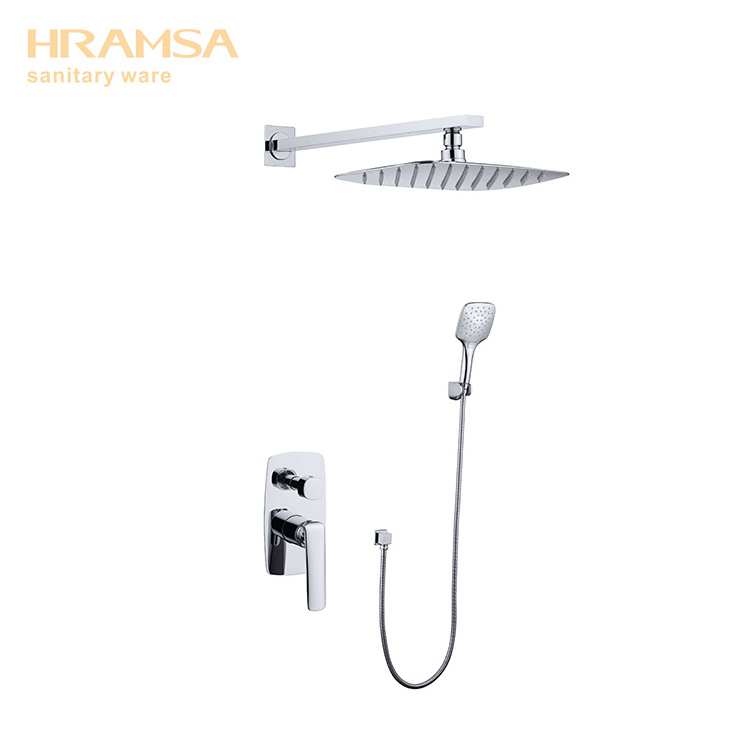 OEM Chuveiro Ducha Floor Standing Mounted Bathtub Water Mixer Shower Set Freestanding Floor Stand Brushed Tub Faucet