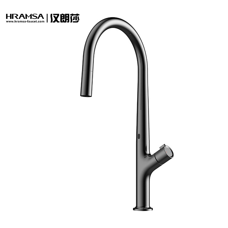 Kaiping kitchen faucet Hramsa touchless kitchen faucet with pull-out spray