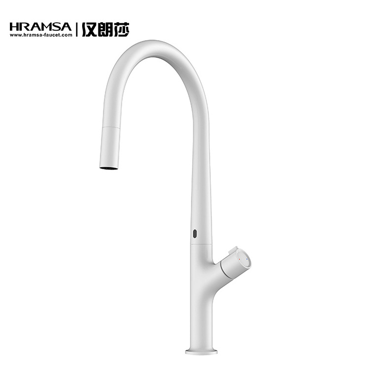 Kaiping kitchen faucet Hramsa touchless kitchen faucet with pull-out spray