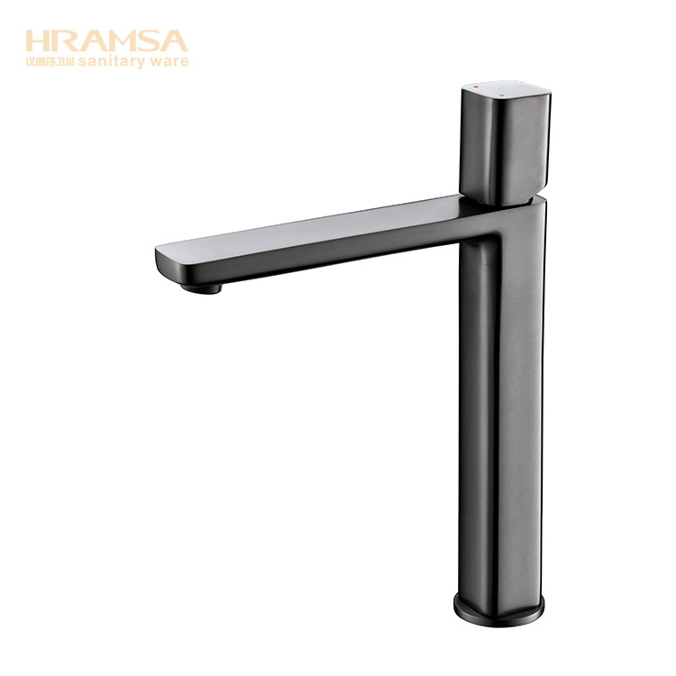 Factory water waterfall basin mixing faucet hot and cold washbasin faucet drawing household hand wash basin