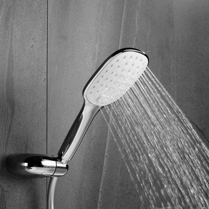 Modern Hot And Cold Water Mixing Valve Concealed Bathroom Wall-mounted Bathtub Shower Faucet