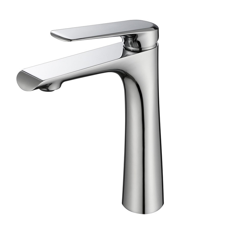 New Design Models Customizable Hotel Bathroom Modern Single Lever Sink Faucet