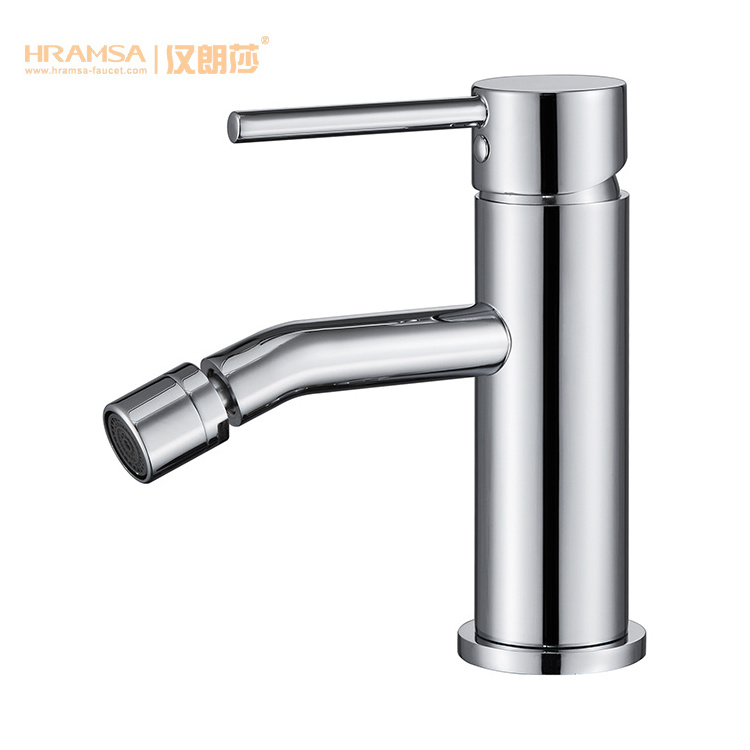 Popular Round Brass Single Hole Bidet Faucet Mixer