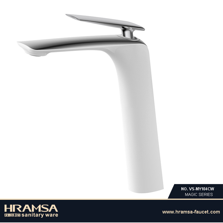 HRAMSA patented design basin mixer / fauctes bathroom brass material water basin faucet