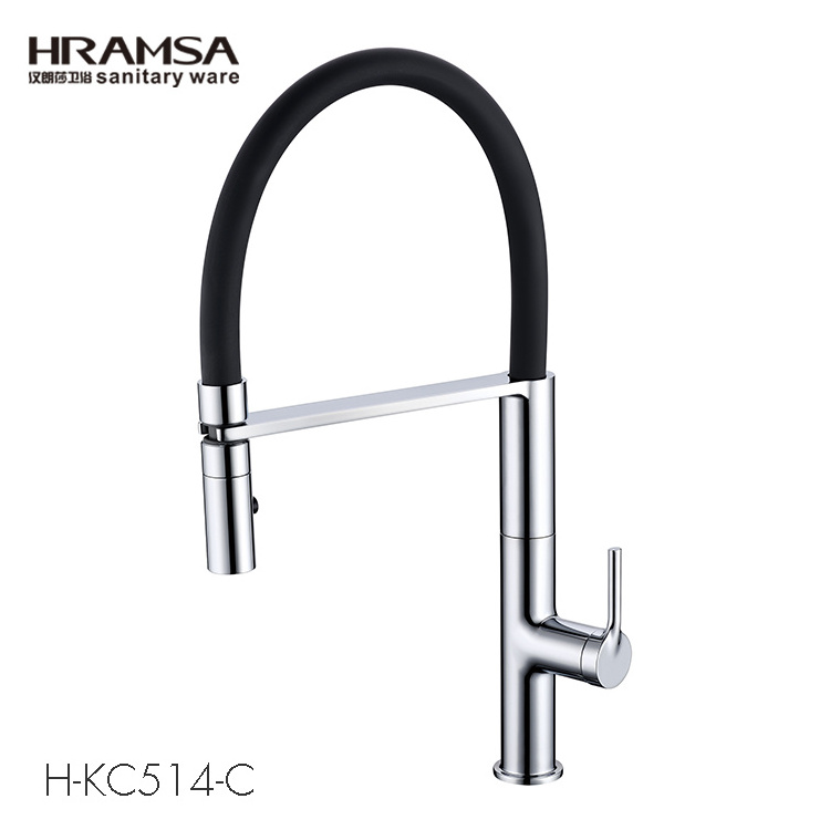 HRAMSA restaurant sink faucet hot and cold water mixer for kitchen