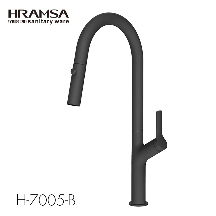 Brushed Nickel SUS 304 Bathroom Flexible Spout Hose Rotatable Faucet Kitchen Mixer Tap