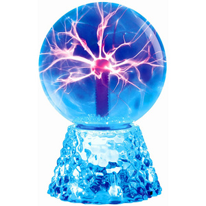 Hot selling 6/8" Colorful Size Models Flashing Lighting Sounds Control Plasma Ball