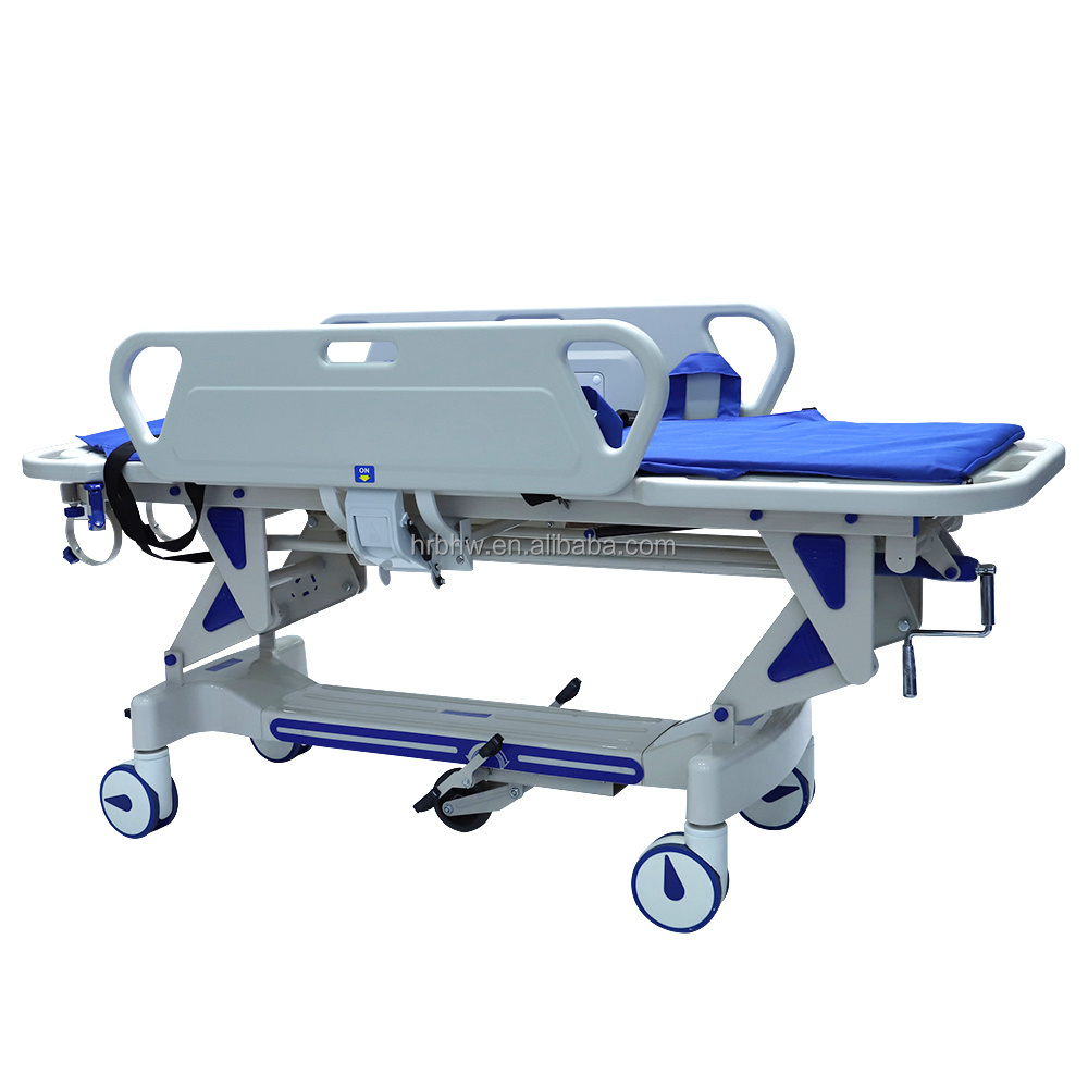 Hospital Emergency Room Patient Emergency Transfer Stretcher Trolley Bed