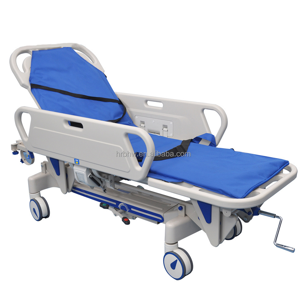 Hospital Emergency Room Patient Emergency Transfer Stretcher Trolley Bed