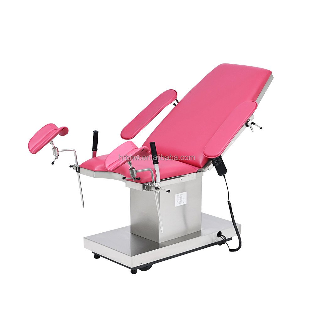 Hot Selling Clinic Portable Gynecological Examination Chair with Stirrups