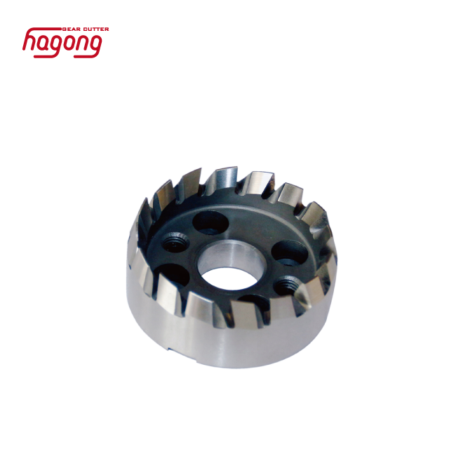 Solid  spiral bevel gear milling cutter made of cobalt high speed steel