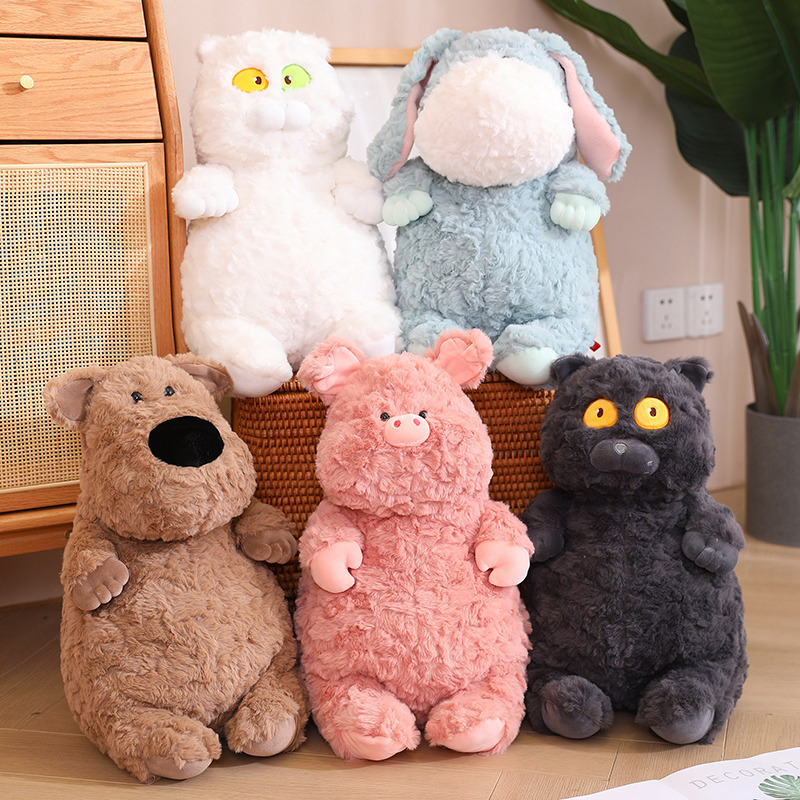 Cartoon Cute Soft Plush Toy Juguetes Wholesale Classic Kids Teddy Bear Kit Cat Plush Toy