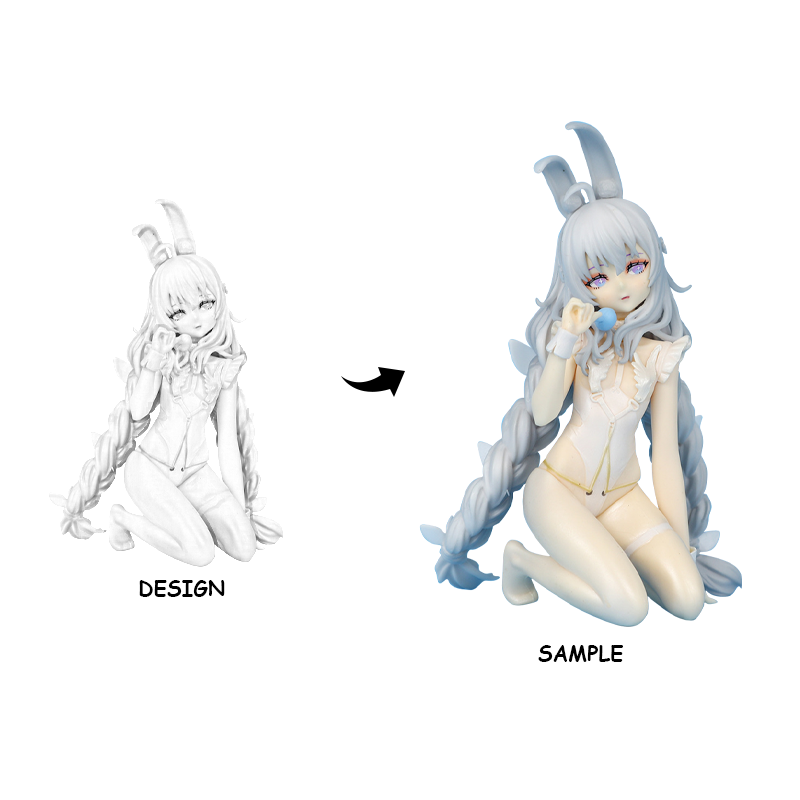 Factory Wholesale Beauty Pvc Doll Figure Custom Anime Figure Sexy Adult Action Resin Ornaments 3d Sexy Cartoon Action Figure