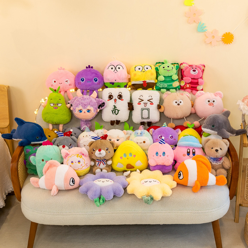 Plushy 10cm 20cm Plush Doll Custom Toy Claw Machine Plushies Giant Stuffed Animal Bed Toy For Kids