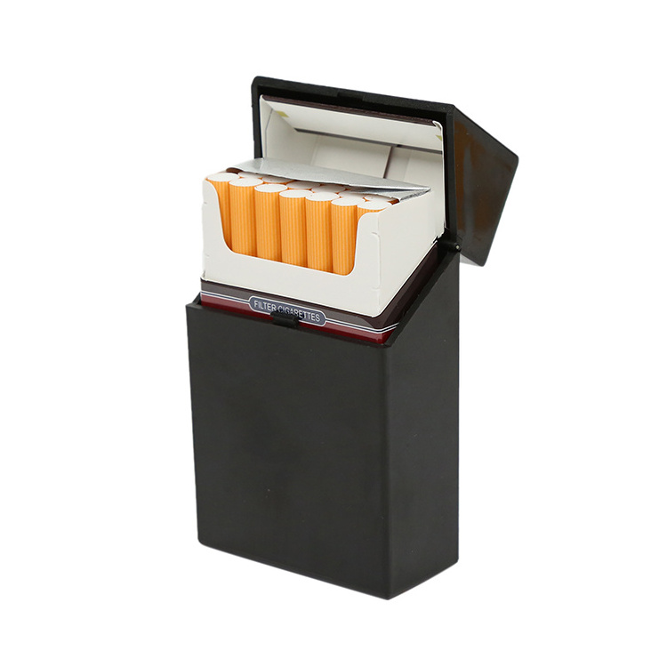 Hot selling product plastic cigarette case custom color lighter case for man